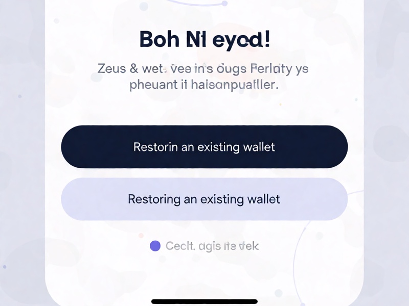 восстановление кошелька Zeus