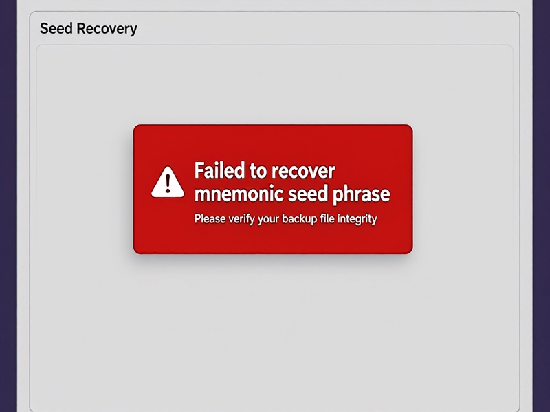 seed phrase recovery