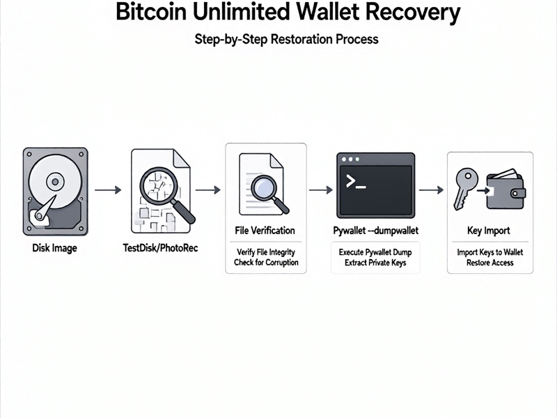 как восстановить удаленные файлы кошелька Bitcoin Unlimited с помощью Pywallet