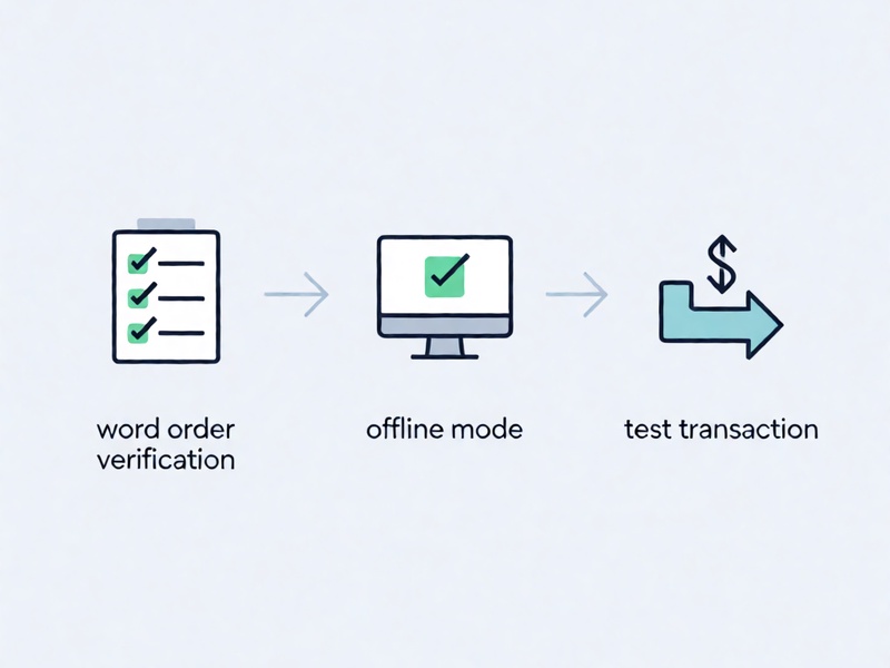 ошибки при восстановлении Trezor