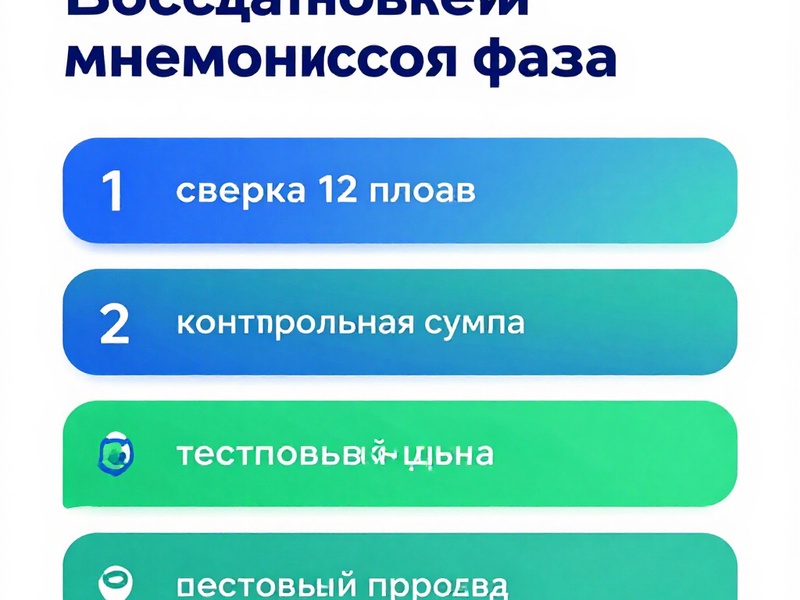 CoolWallet: восстановление кошелька по мнемонической фразе — разбор реального кейса