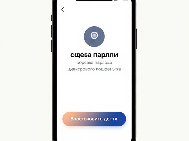 сброс пароля кошелька